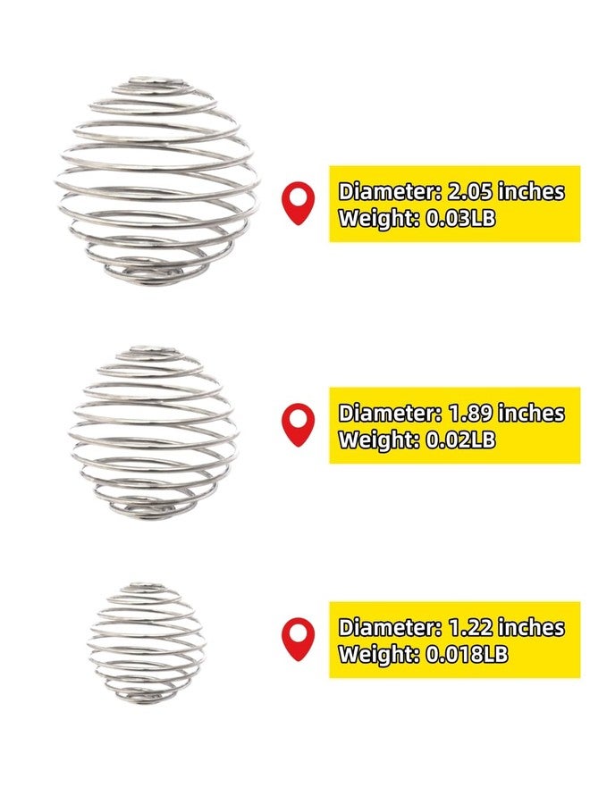 Luvilly 6PCS Stainless Steel Blender Balls for Protein Shaker Bottles,Mixer Balls for Smooth Mixing and Blending. - Image 5